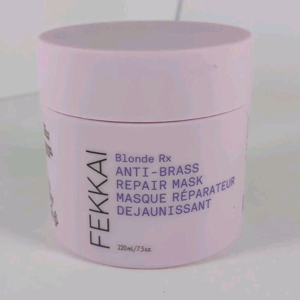 Fekkai Blonde Rx Anti-Brass Repair Mask 7.5‎ oz Blonde Treatment NEW + SEALED